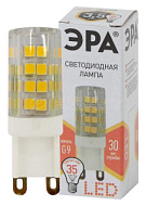 1231433 Лампа светодиодная JCD-3.5w-220V-corn ceramics-827-G9 280лм ЭРА Б0027861
