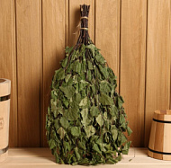 Веник для бани, берёзовый, в упаковке