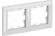 Рамка IEK 2-м BRITE РУ-2-БрБ бел. BR-M22-K01