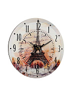 Часы настенные "Париж", дискретный ход, d-23.5 см